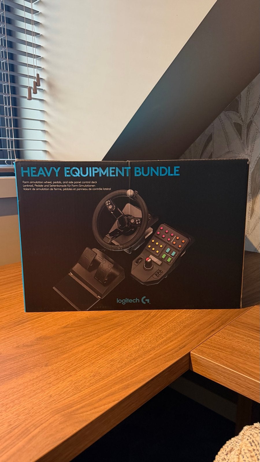 Logitech G Heavy Equipment Bundle - Farm Sim Wiel & Paneel, Spelcomputers en Games, Spelcomputers | Overige, Verzenden, Overige merken