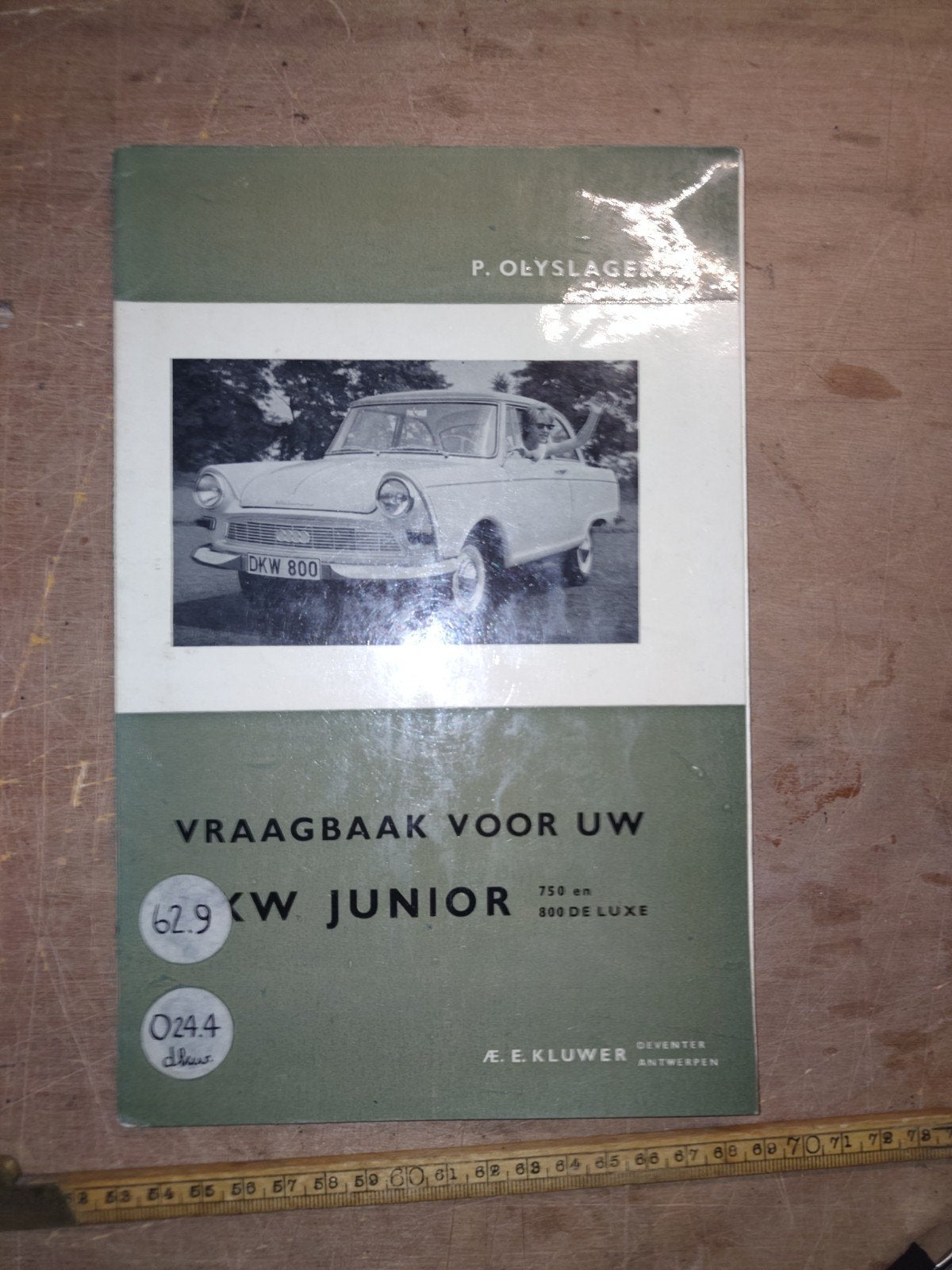Vraagbaak DKW Junior 1962, Auto diversen, Handleidingen en Instructieboekjes, Ophalen of Verzenden