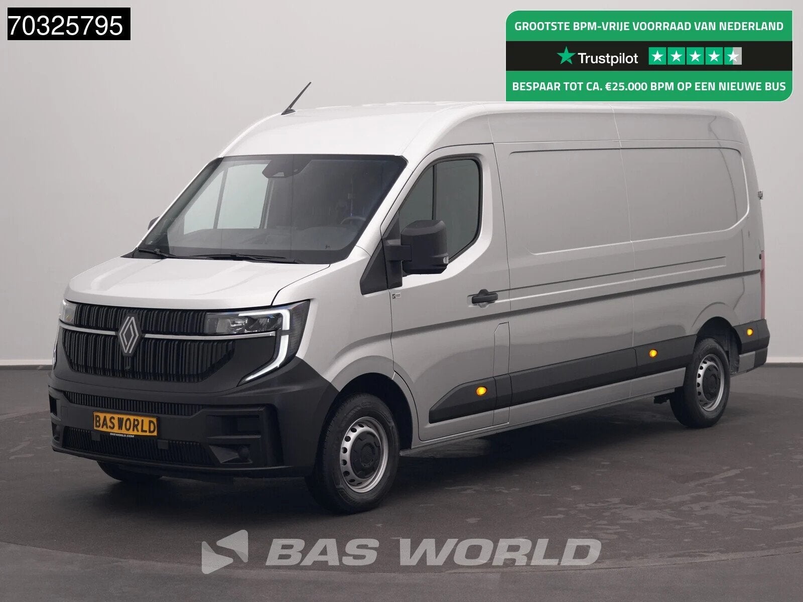Renault Master 150PK BPM Vrij! L3H2 150PK LED Airco Cruise C, 1998 cc, Stof, Gebruikt, Euro 6