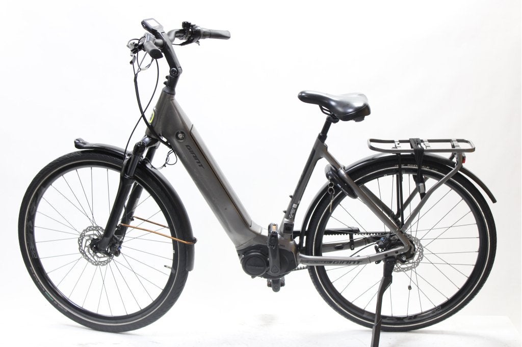 Giant Dailytour E+ 55cm elektrische fiets, Fietsen en Brommers, Gebruikt, Gewoonfietsen, Info@gewoonfietsen.nl, 50 km per accu of meer