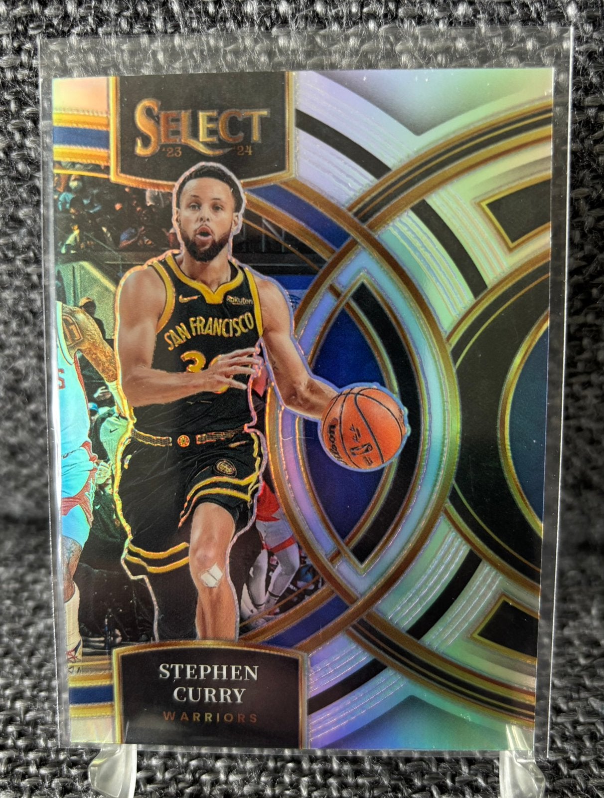 Stephen Curry Golden State Warriors Panini NBA card Select, Ophalen of Verzenden, Nieuw, Plaatje