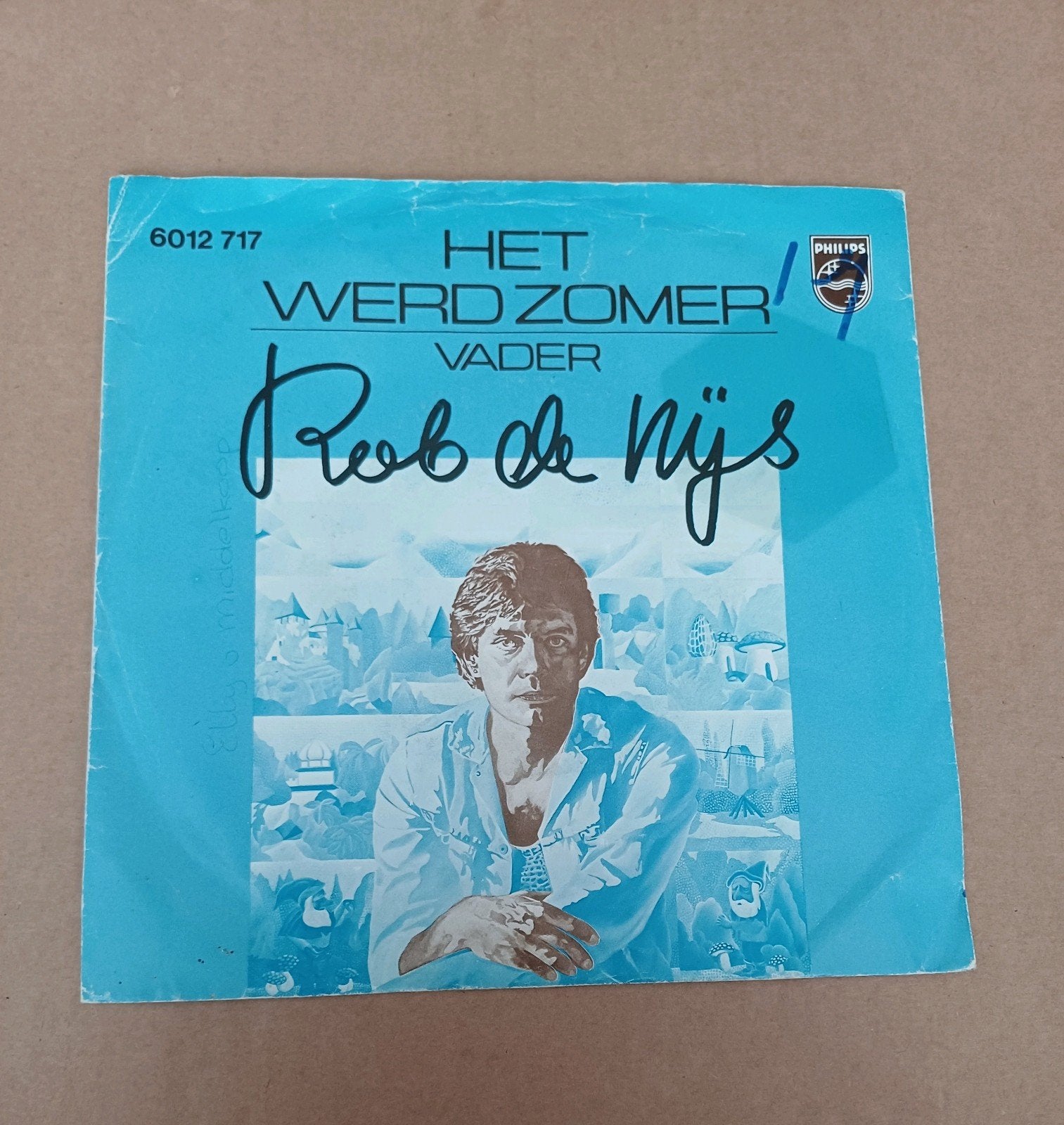 Rob De Nijs  - Het Werd Zomer, Beschermende buitenhoes, Ophalen of Verzenden, Gebruikt, Pop