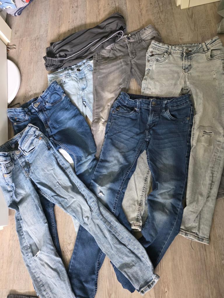 Kledingpakket Jongens: Jeans & Sportbroek (maten 140-152), Kinderen en Baby's, Kinderkleding | Overige, Ophalen of Verzenden, Gebruikt