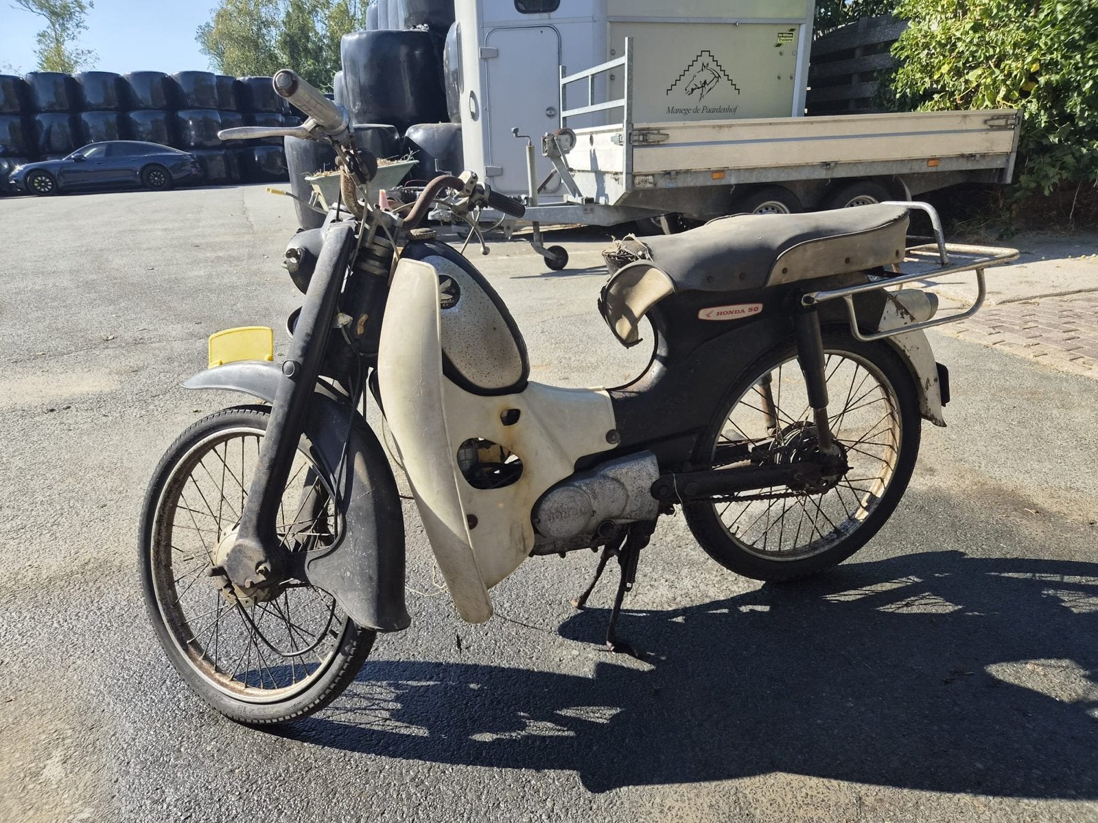 Honda 50 bromfiets - Klassieke brommer voor restauratie, Ophalen, Gebruikt, Maximaal 45 km/u, Overige modellen