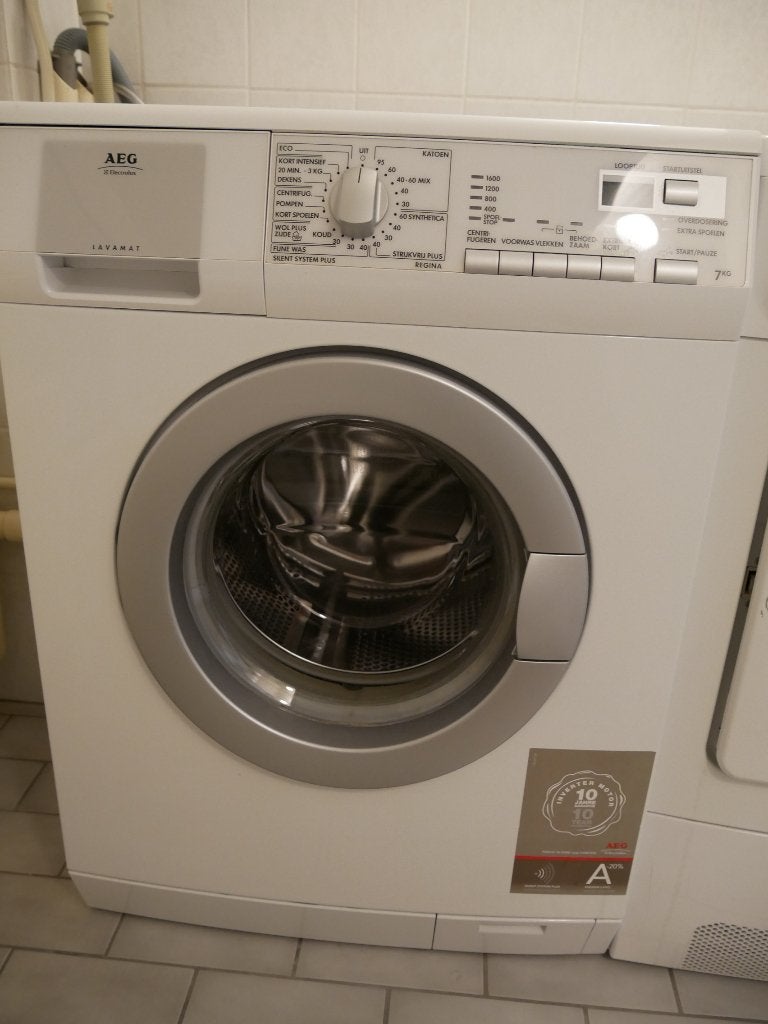 Wasmachine AEG Lavamat 7 kilo, Witgoed en Apparatuur, Wasmachines, Ophalen, 6 tot 8 kg, Gebruikt, 1600 toeren of meer