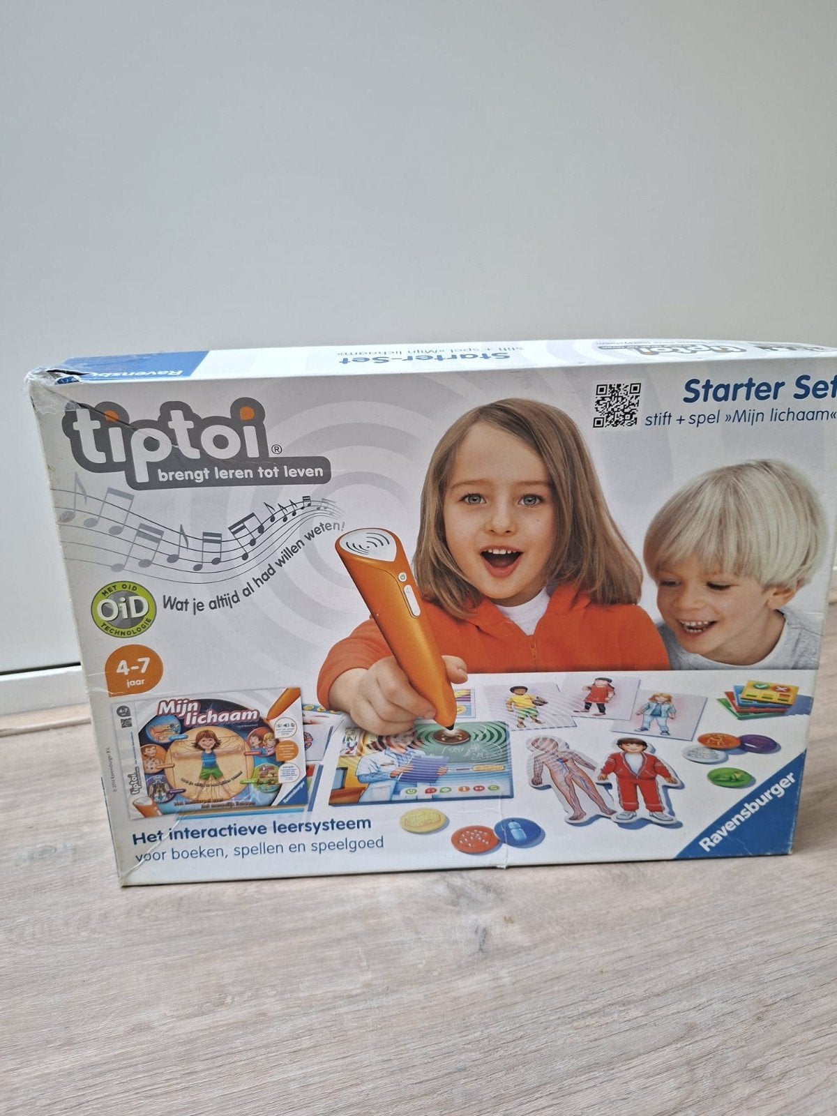 Tiptoi Starter Set: Mijn Lichaam, Magie van het lezen, Ophalen of Verzenden, Zo goed als nieuw, Taal en Lezen, Met geluid