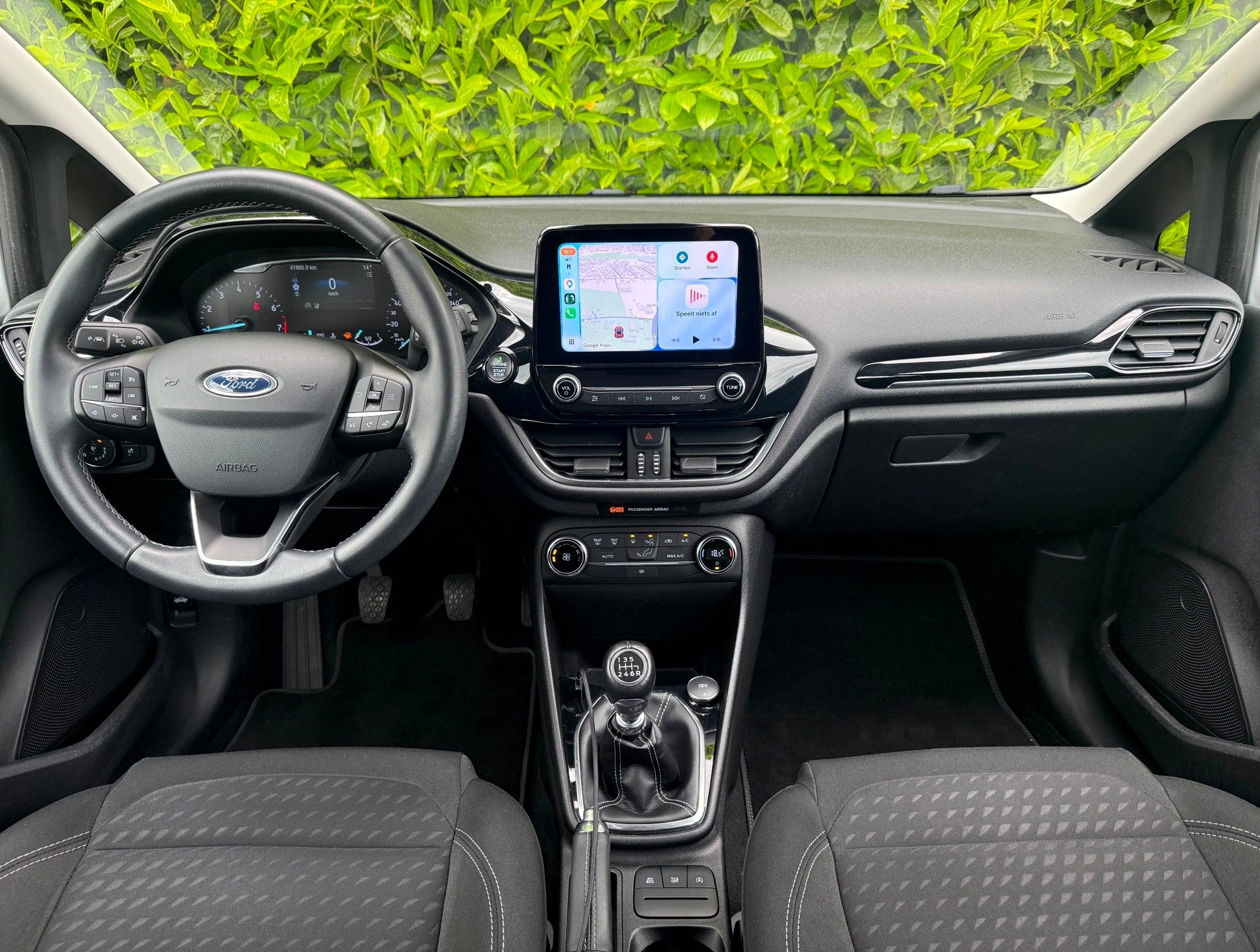 Ford Fiesta 1.0 EcoBoost Titanium |CARPLAY|CLIMA|CRUISE|PDC|, Auto's, Ford, Voorwielaandrijving, Stof, 580 kg, 1064 kg