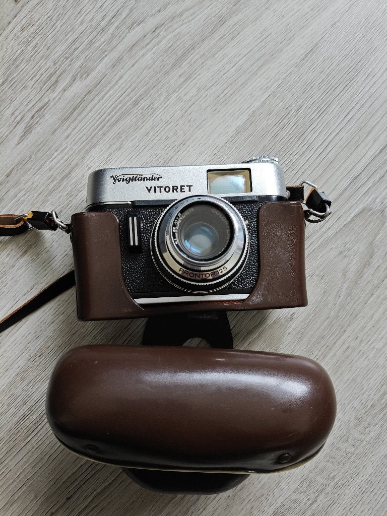Voigtlander Vitoret, Ophalen of Verzenden, Zo goed als nieuw, Spiegelreflex, Overige Merken