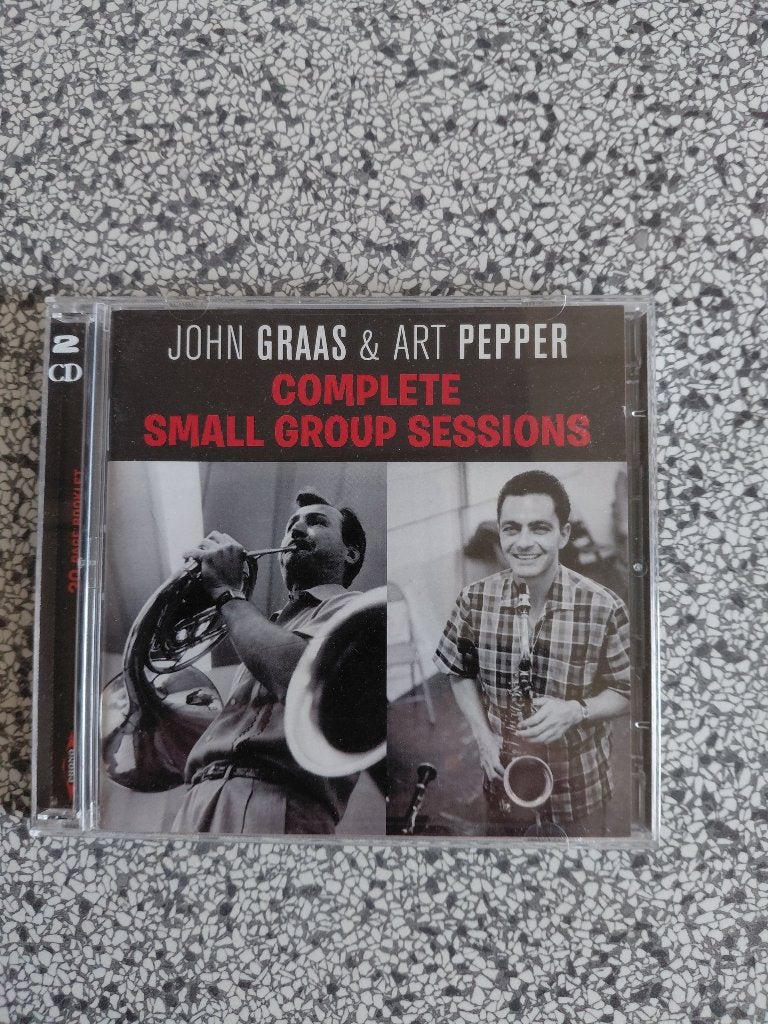 John Graas&Art Pepper-complete small group sessions, Cd's en Dvd's, Inclusief boekje, Gebruikt, Verzenden, Overige typen