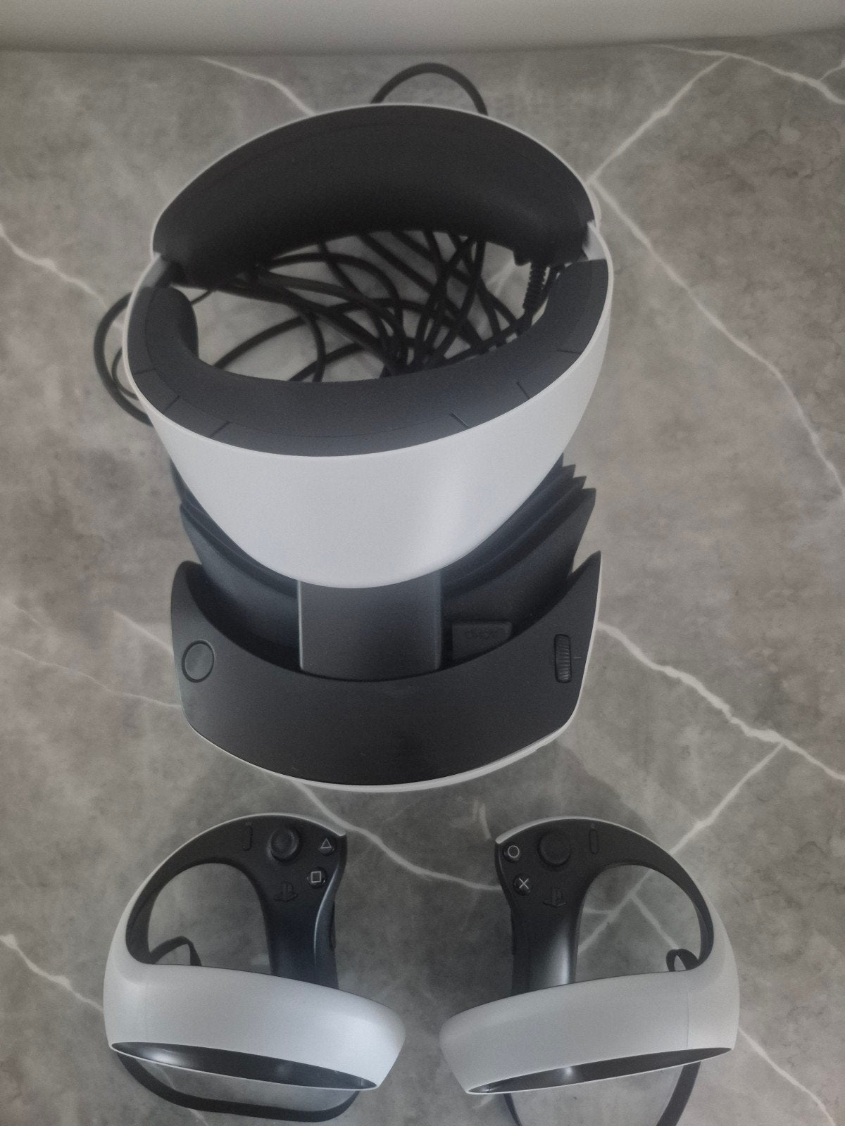 Sony PlayStation VR2 Headset met Sense Controllers, Ophalen of Verzenden, Zo goed als nieuw, VR-bril, Sony PlayStation