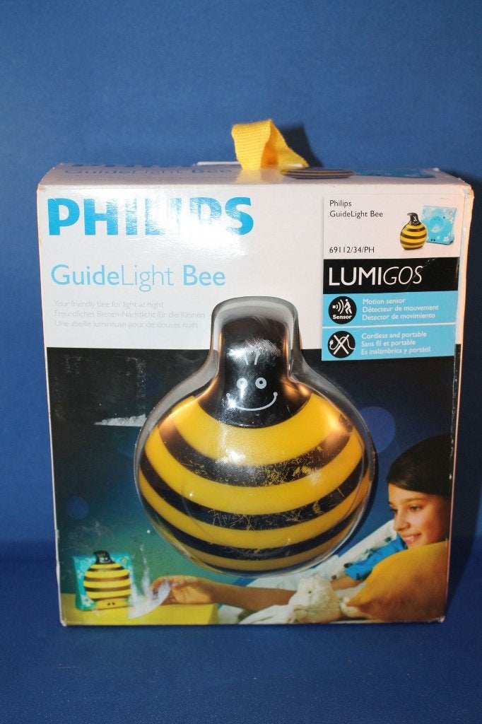 Philips nachtlampje Guidelight Bee, bewegingsensor. 4A30, Tweedehands verkoop, Tweedehands verkoop, Gebruikt, Ophalen of Verzenden