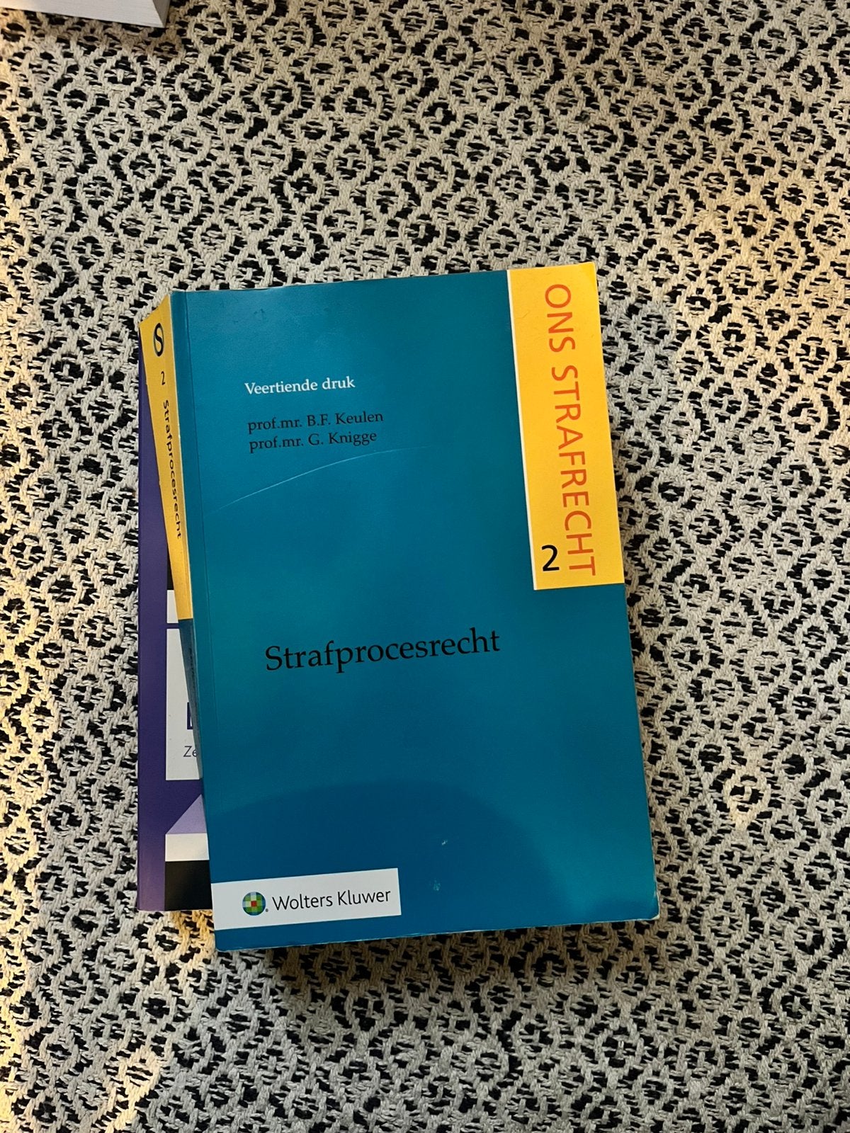 Strafprocesrecht (14e druk), Ophalen of Verzenden, Beta, Zo goed als nieuw, HBO