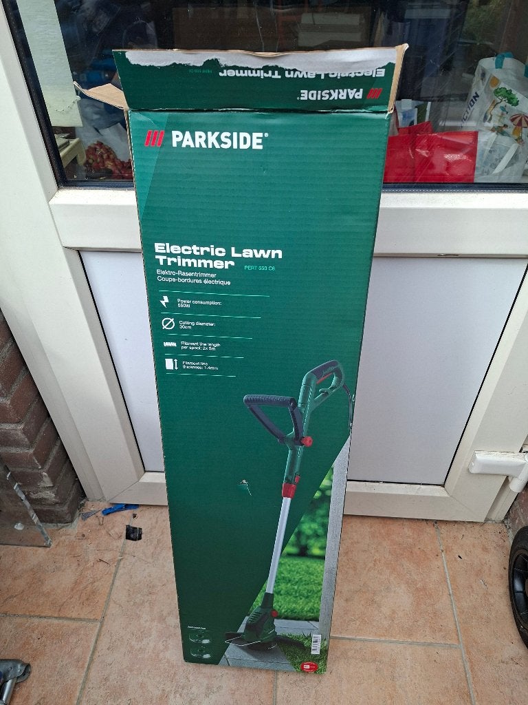 Parkside Electric Law Trimmer, Ophalen, Nieuw, Elektrisch