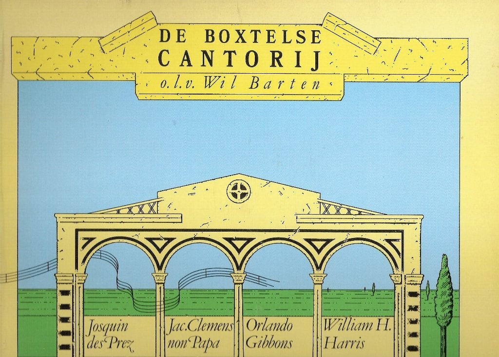 BOXTEL: CANTORIJ BOXTEL -Wil Barten- vinyl LP Renaissance, Cd's en Dvd's, Ophalen, Gebruikt, Overige formaten, Overige typen