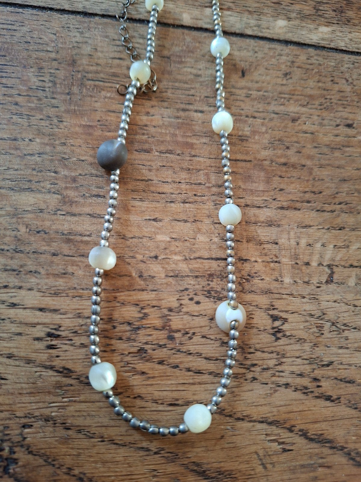 Korte ketting / Choker met verlengketting, Ophalen of Verzenden, Steen of Mineraal