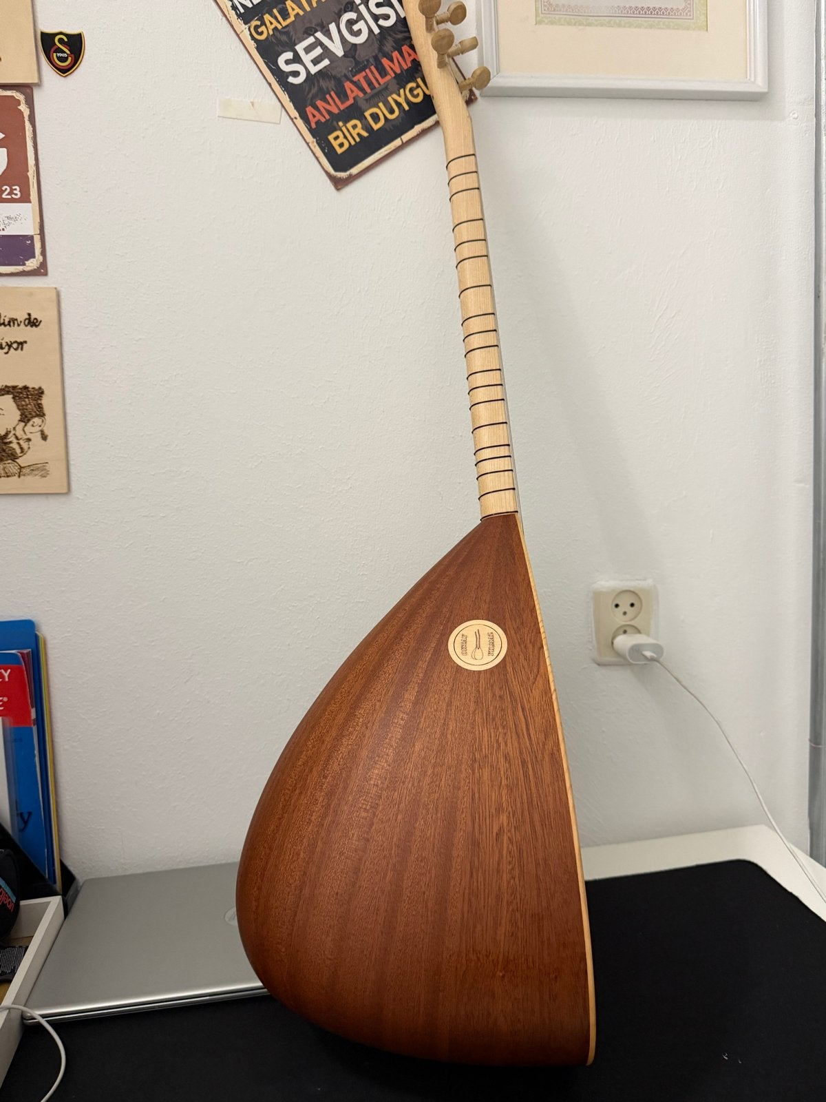 Turkse Saz / Bağlama -  in uitstekende  staat nooit gebruikt, Ophalen, Zo goed als nieuw, Luit, Saz of Bouzouki