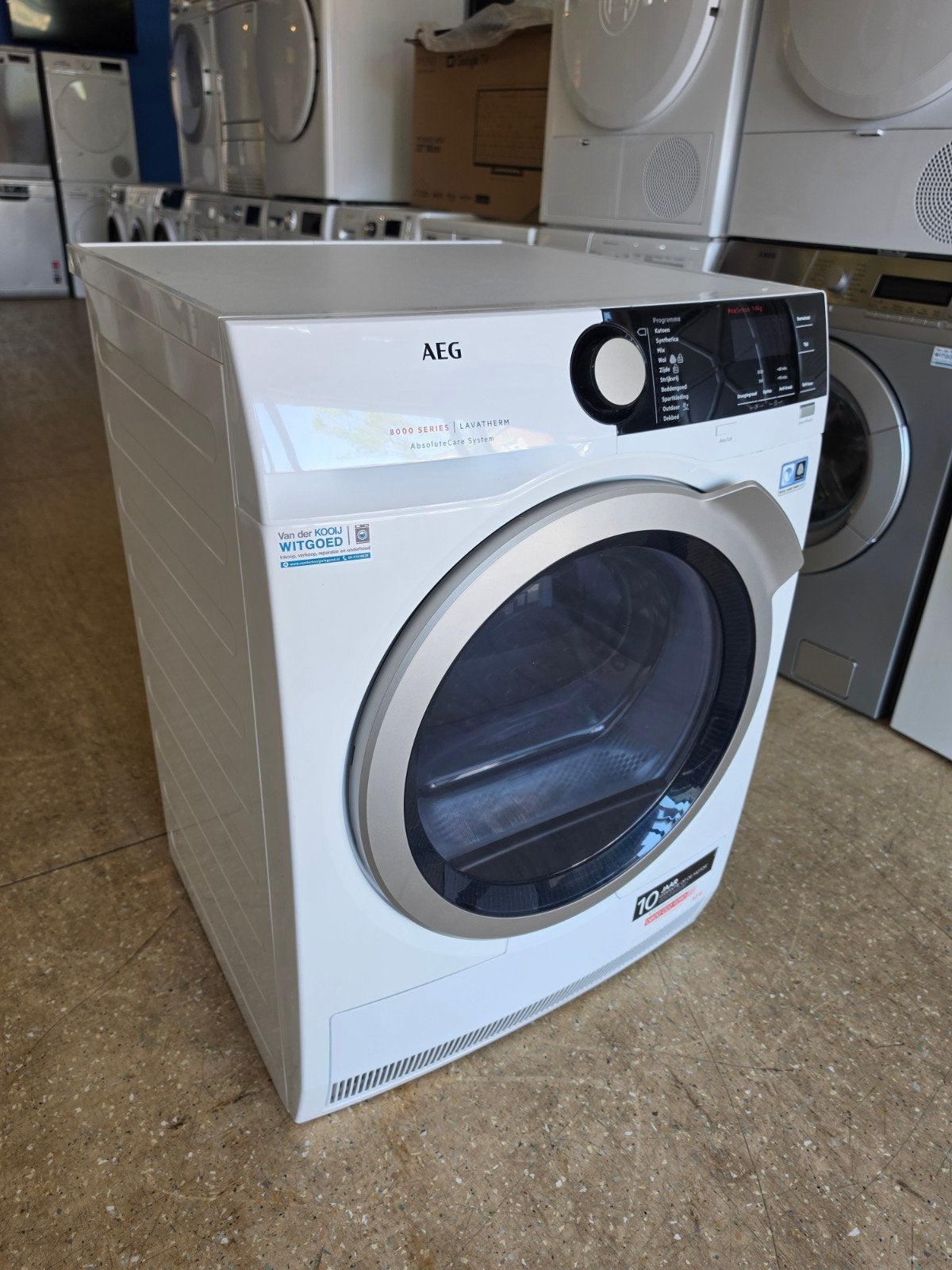 AEG 8000 Series warmtepompdroger | 8 kilo | Gratis thuis 🚚✅, AEG, Jirnsum, Overige typen, 8 tot 10 kg