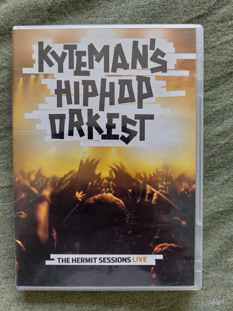 Kyteman's Hiphop Orkest - The Hermit Sessions LIVE DVD, Cd's en Dvd's, Alle leeftijden, Ophalen of Verzenden, Gebruikt, Muziek en Concerten