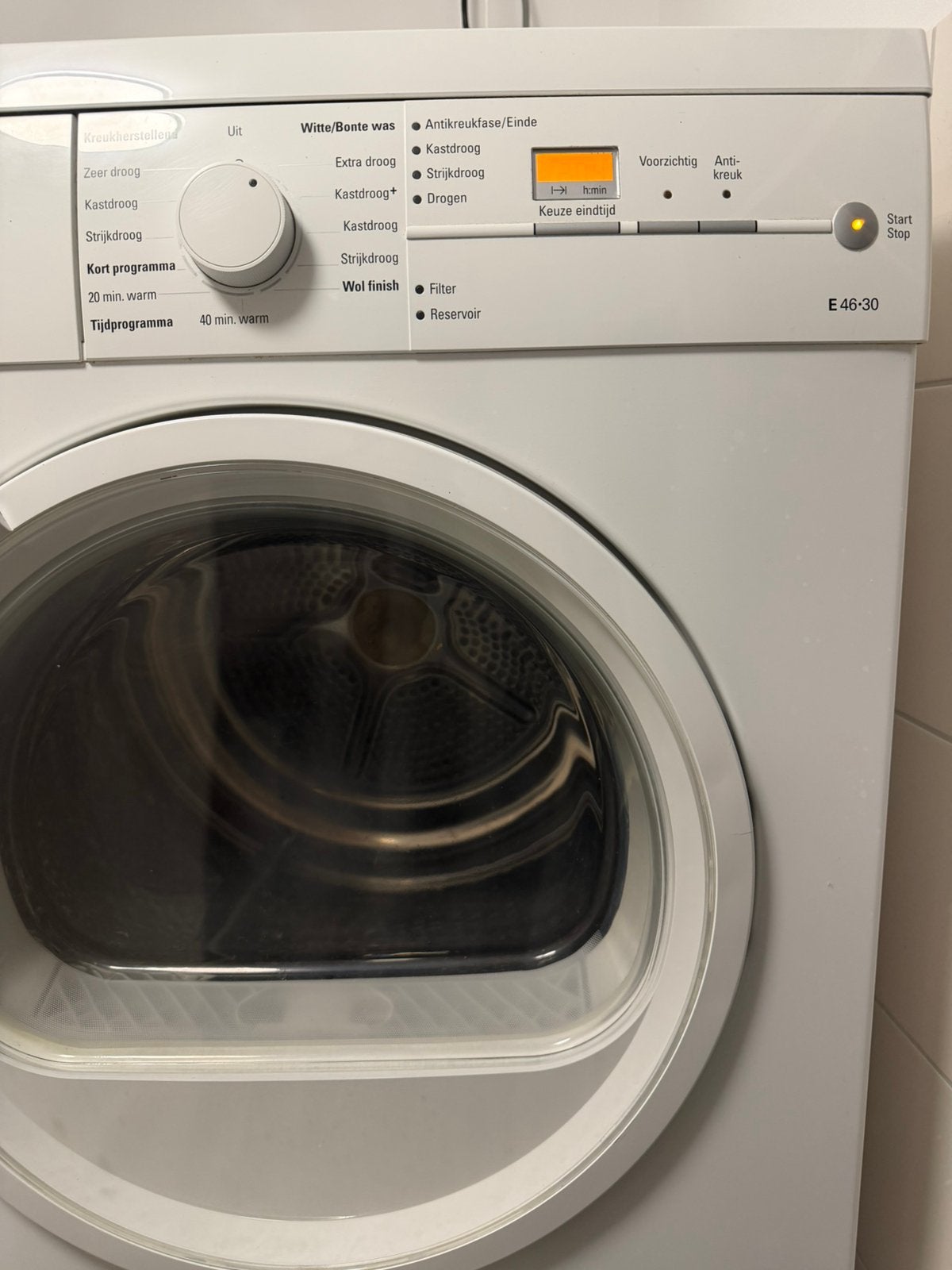 Foto 7 van Siemens Wasdroger E 46-30 – Nette staat, werkt goed
