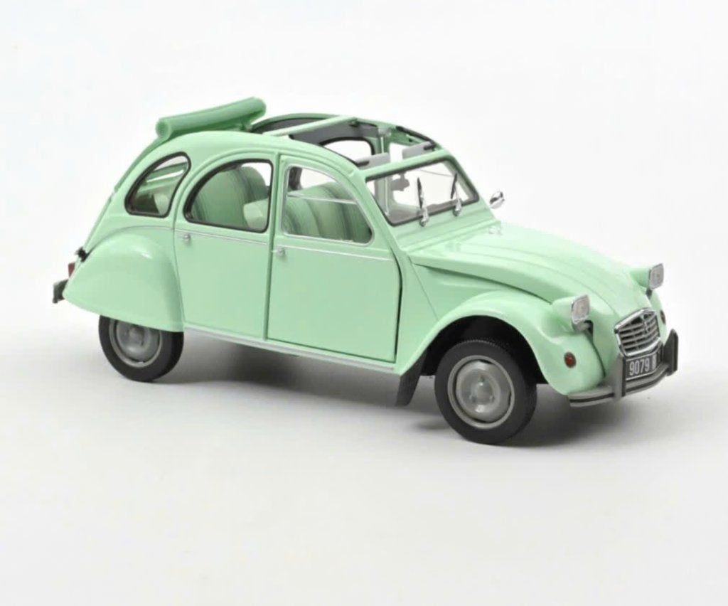 Citroen 2CV 6 Club 1982 Licht Groen 1/18 NOREV ref. 181486, Verzenden, Nieuw, Auto, Norev