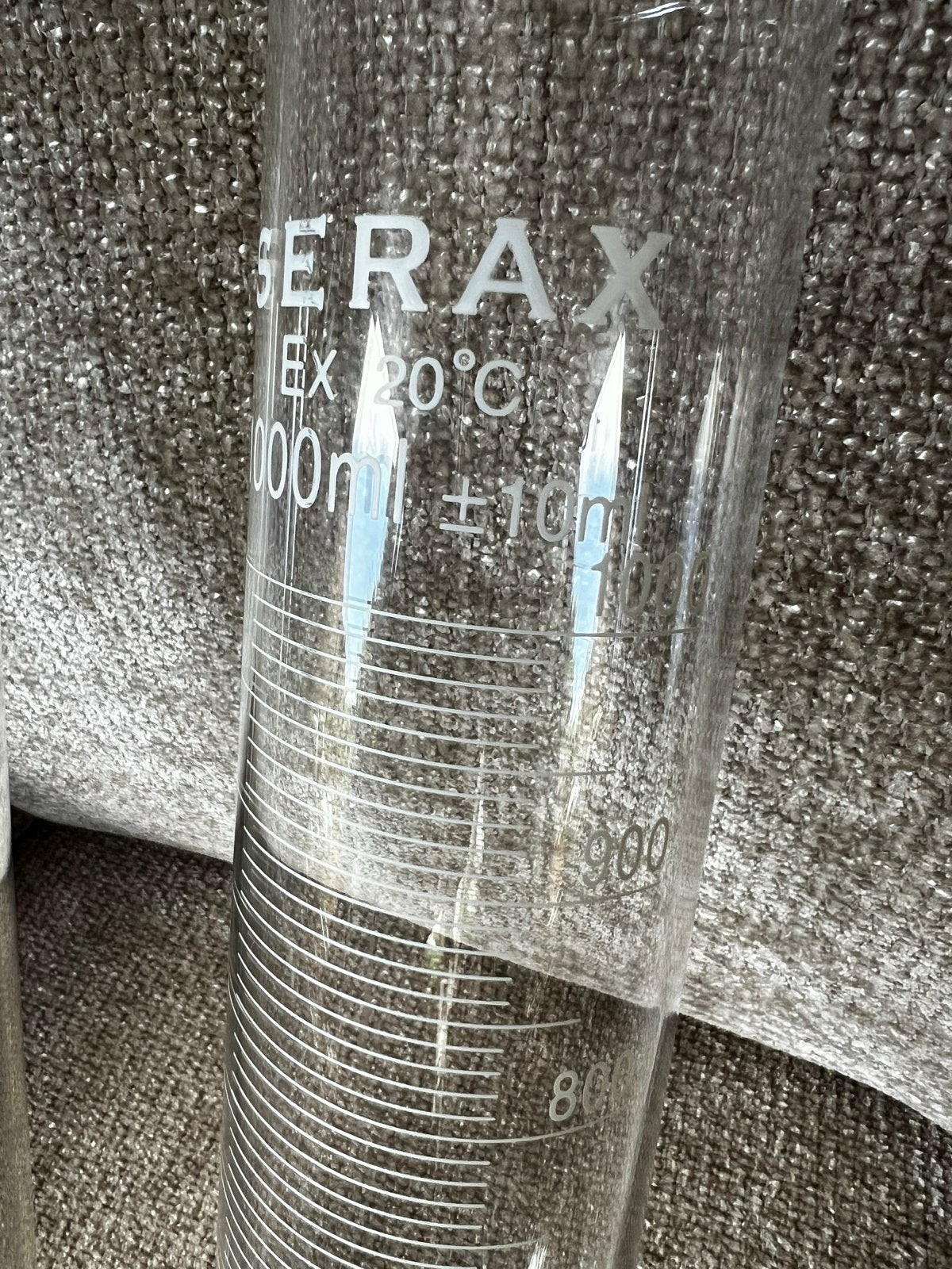 Serax Maatcilinder 1000ml - Laboratorium Glaswerk, Antiek en Kunst, Antiek | Glas en Kristal, Ophalen