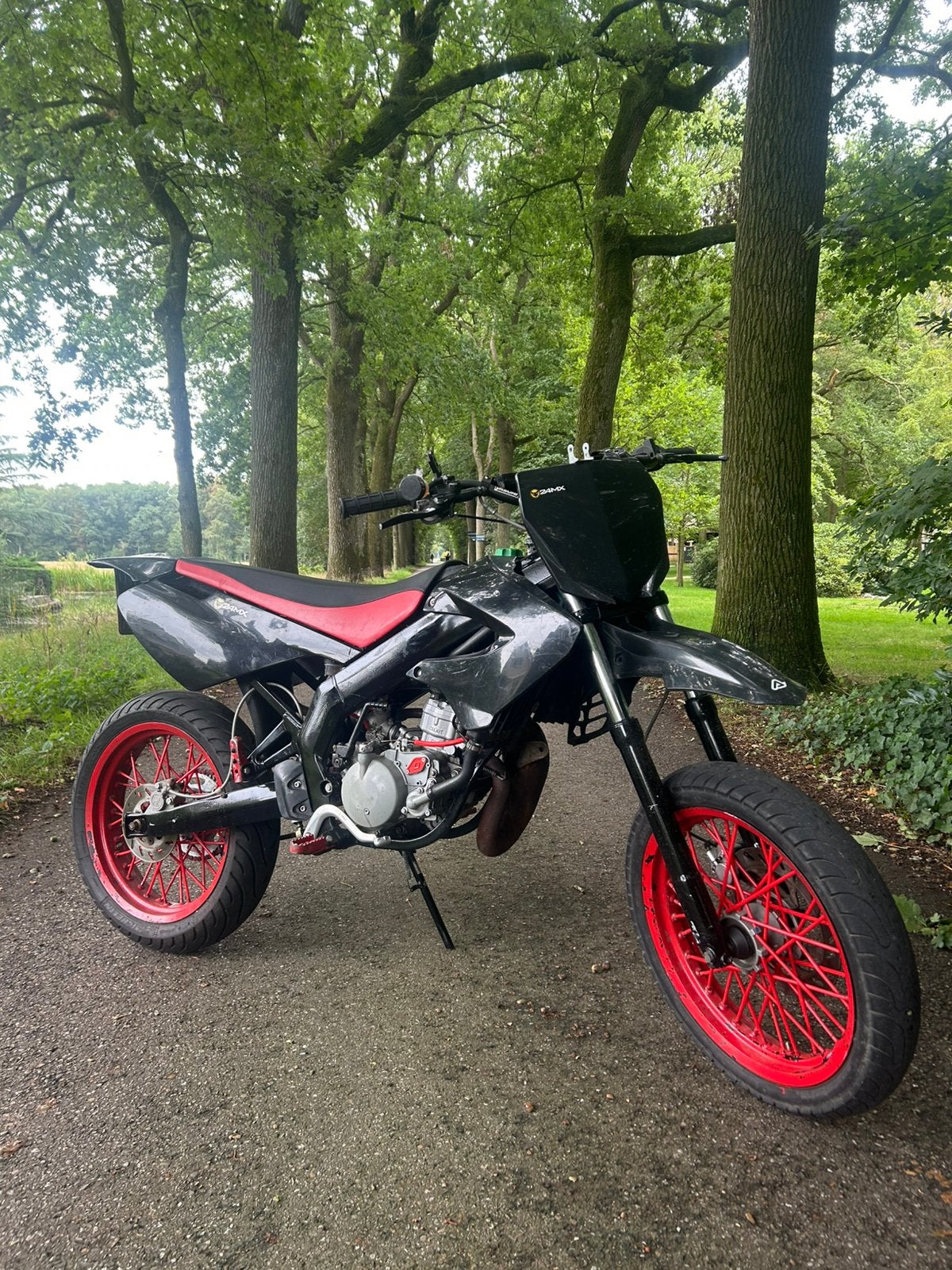 Derbi senda x-treme, Ophalen, Zo goed als nieuw, Blok