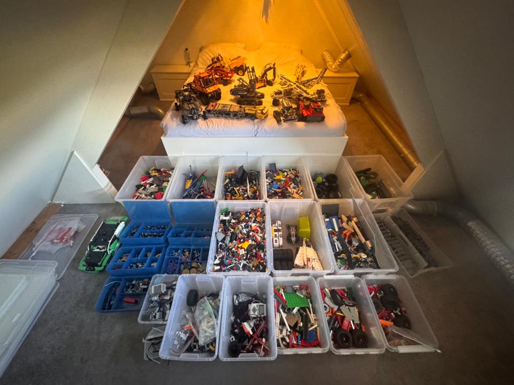Hele grote verzameling van allerlij soorten Lego, Ophalen, Lego