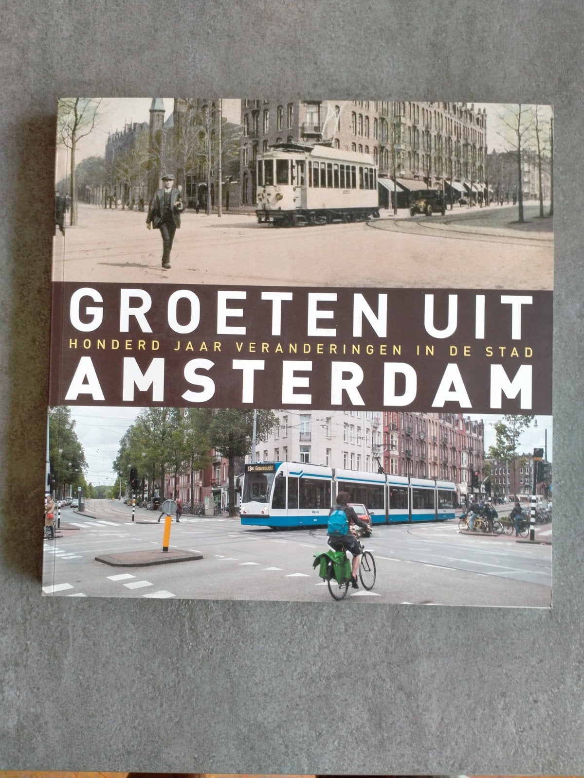 Groeten uit Amsterdam: Honderd jaar veranderingen in de stad, Boeken, Ophalen, 20e eeuw of later, Zo goed als nieuw, Robert Mulder