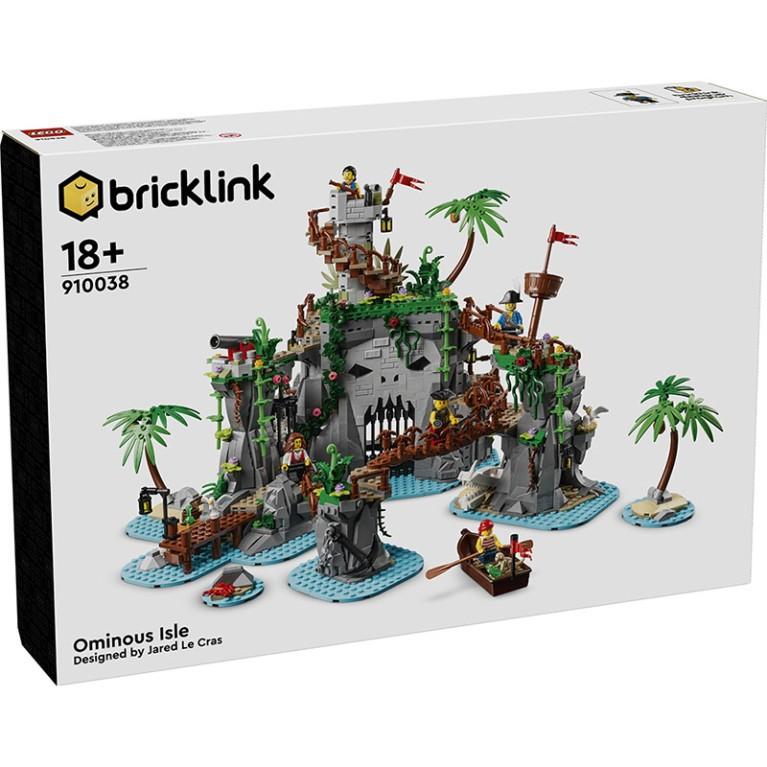 lego Ominous Isle 910038 set is kompleet, Ophalen