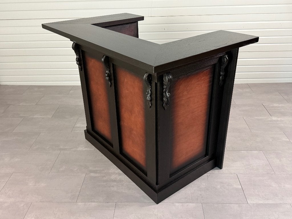 Huisbar / Mancave bar / Bruine bar / Bar 150 cm, Ophalen, Open Einde 12, Info@123barren.nl, 123 Barren