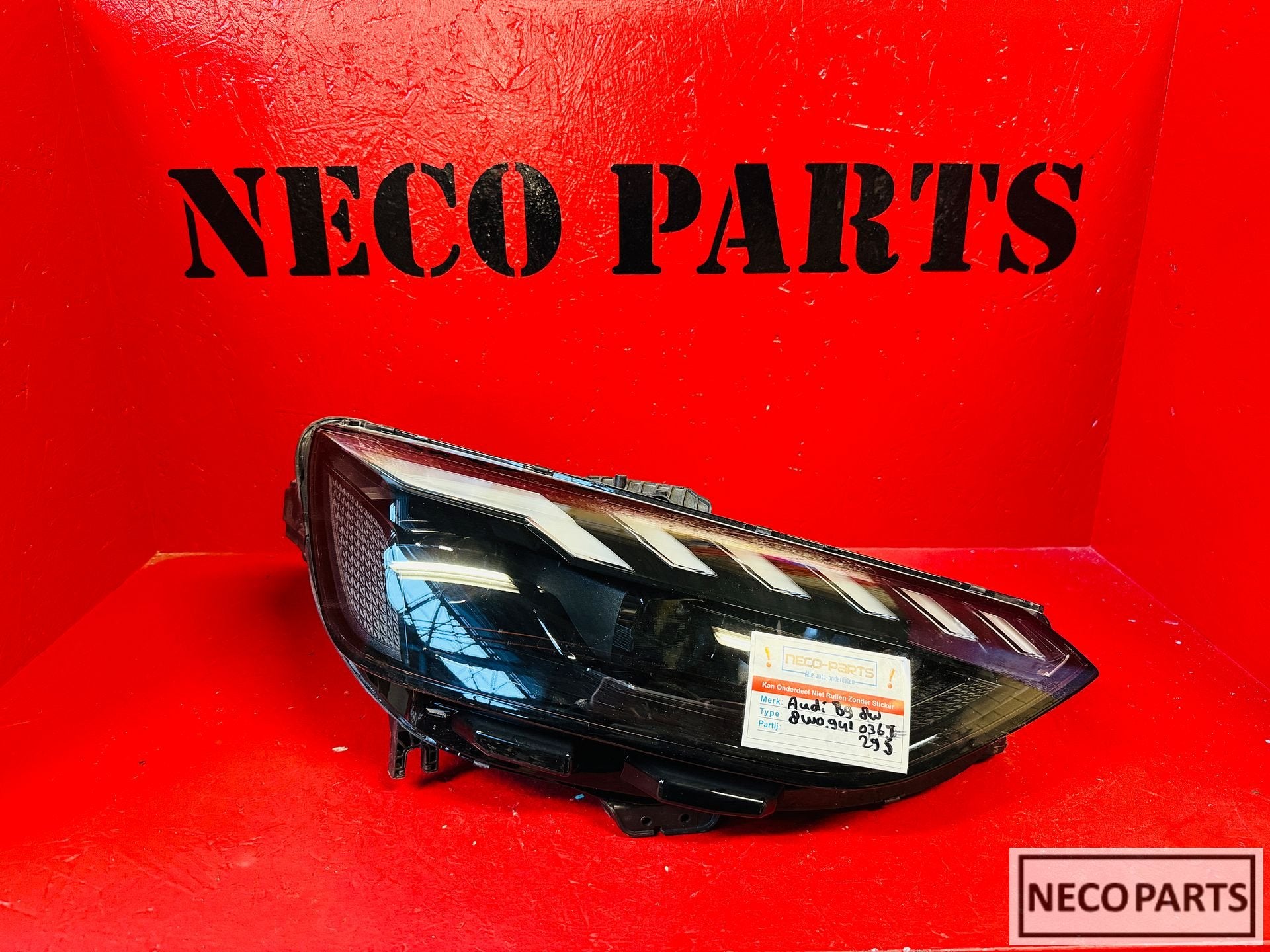 AUDI A4 S4 RS4 B9 FACELIFT MATRIX LED KOPLAMP COMPLEET, Gebruikt, -, -, -