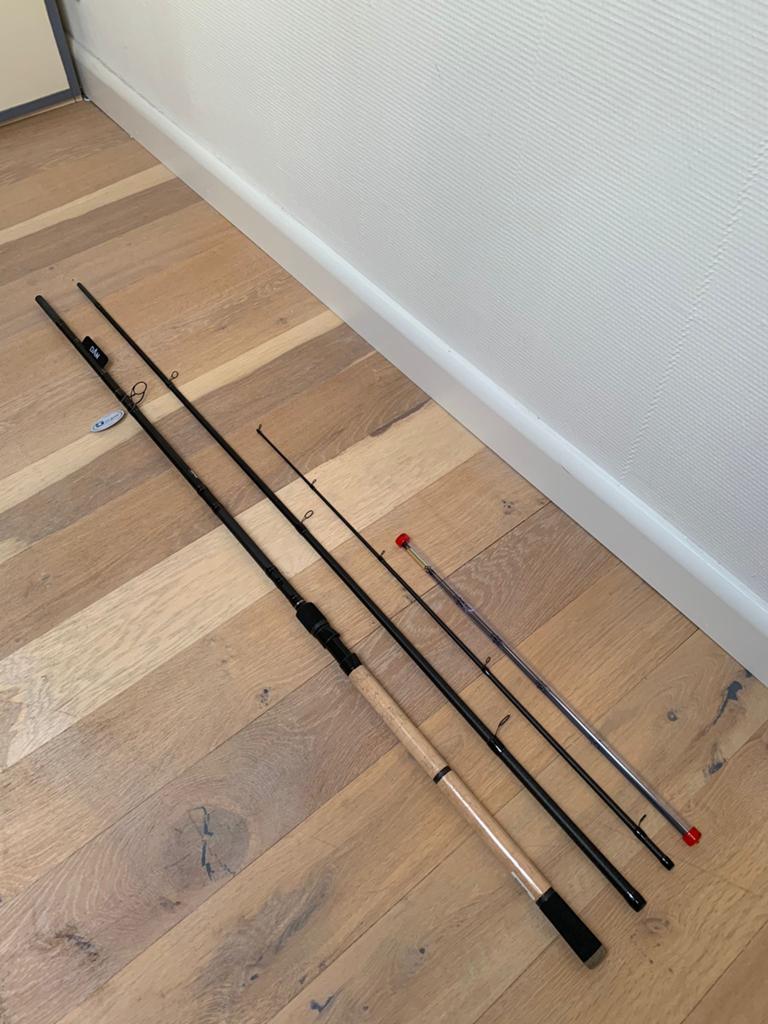 Nieuwe Dam Detek X-Heavy feederhengel, 4.20m & 180 gr, Dam, Werphengel, Nieuw, Ophalen of Verzenden