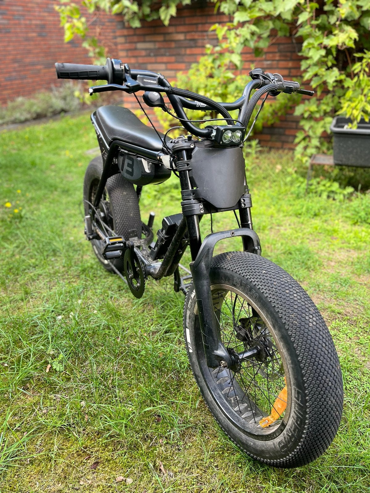 Custom Super73 S2 E-bike met upgrades en accessoires, Overige merken, Ophalen of Verzenden, Zo goed als nieuw, Minder dan 47 cm