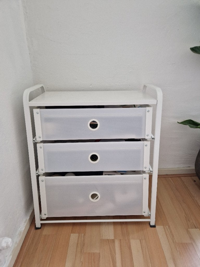 Lote IKEA 3-drawer dresser, Ophalen, 50 tot 100 cm, 3 of 4 laden, Minder dan 100 cm