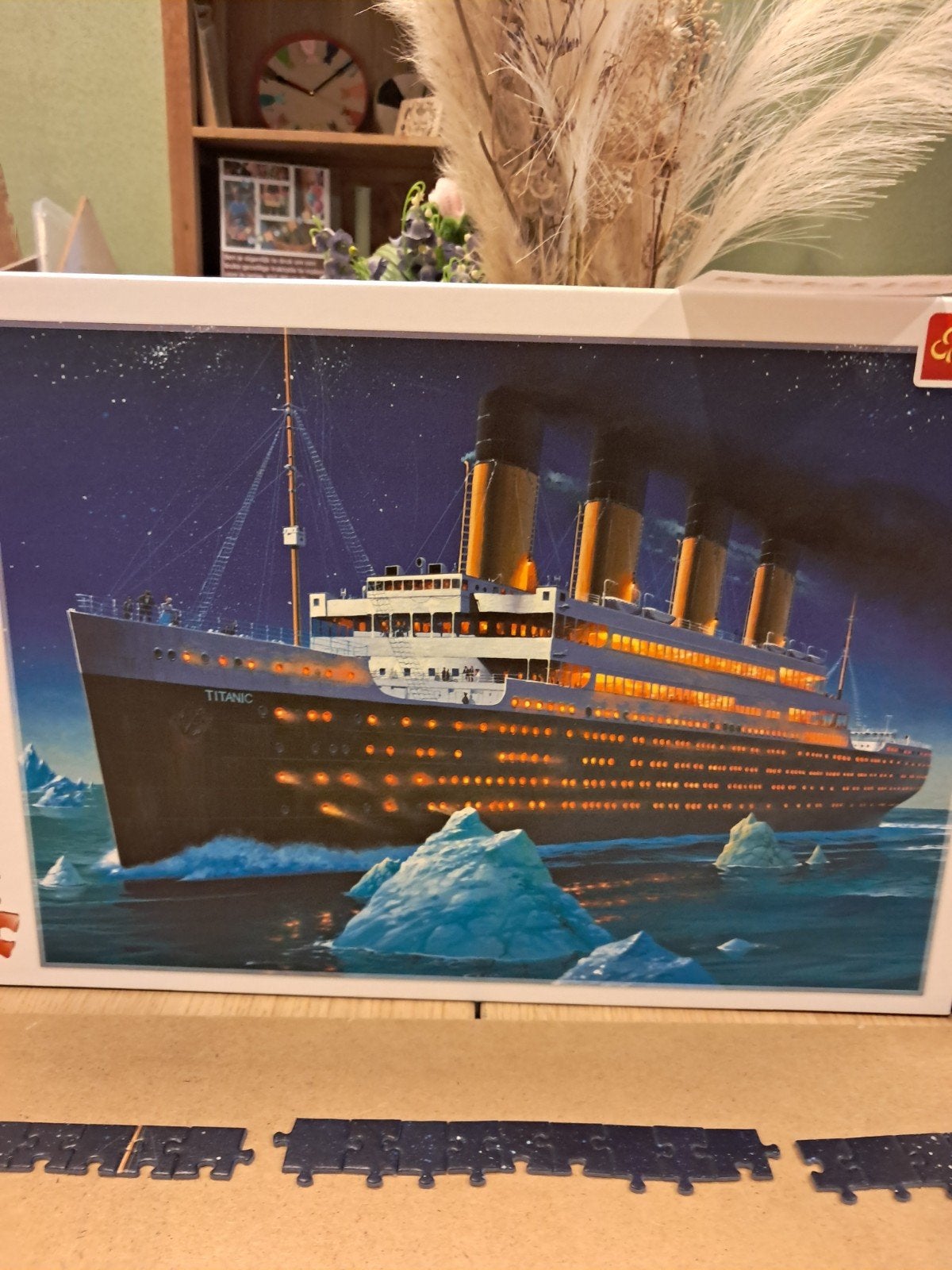 Titanic Legpuzzel 1000 stukjes - Trefl, Ophalen, 500 t/m 1500 stukjes, Zo goed als nieuw, Legpuzzel