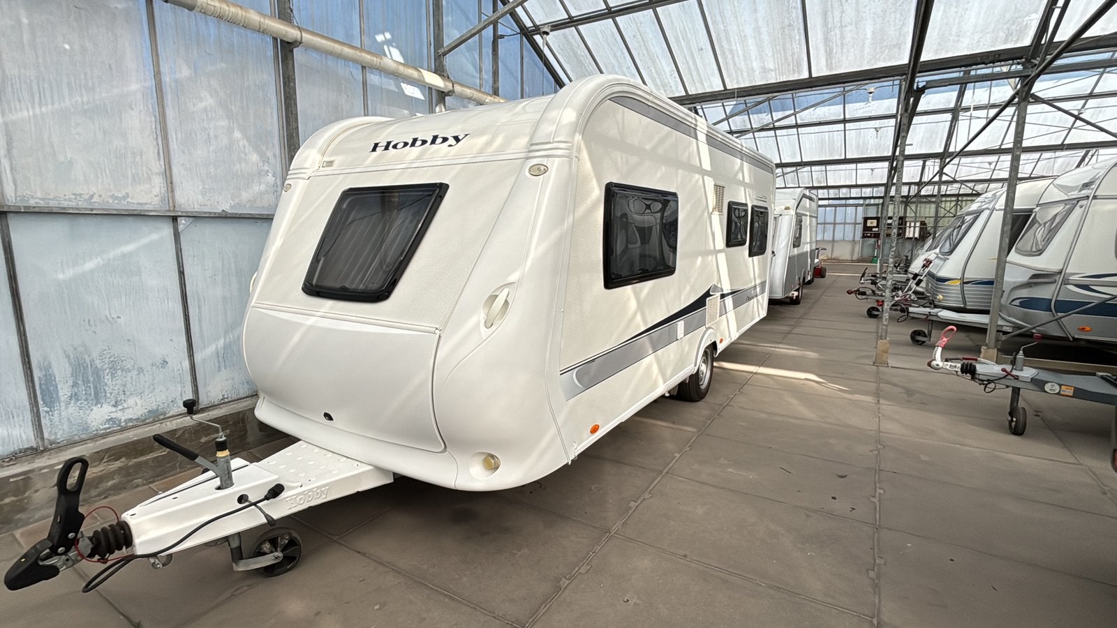 Hobby 540 UL in smetteloze staat, Caravans en Kamperen, Caravans, Kachel, @hobby, Rondzit, Hobby