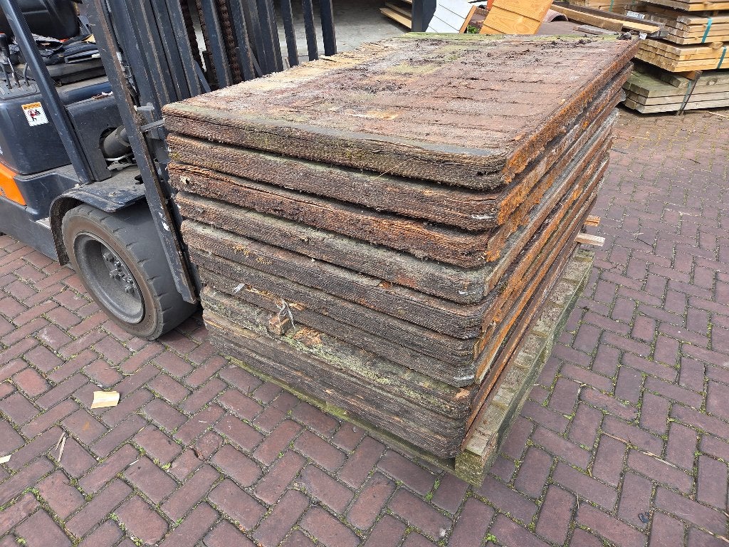 10 Multiplex steenschotten - gebruikt - Paknr: D26, Ophalen, Gebruikt, Minder dan 180 cm, Overige typen