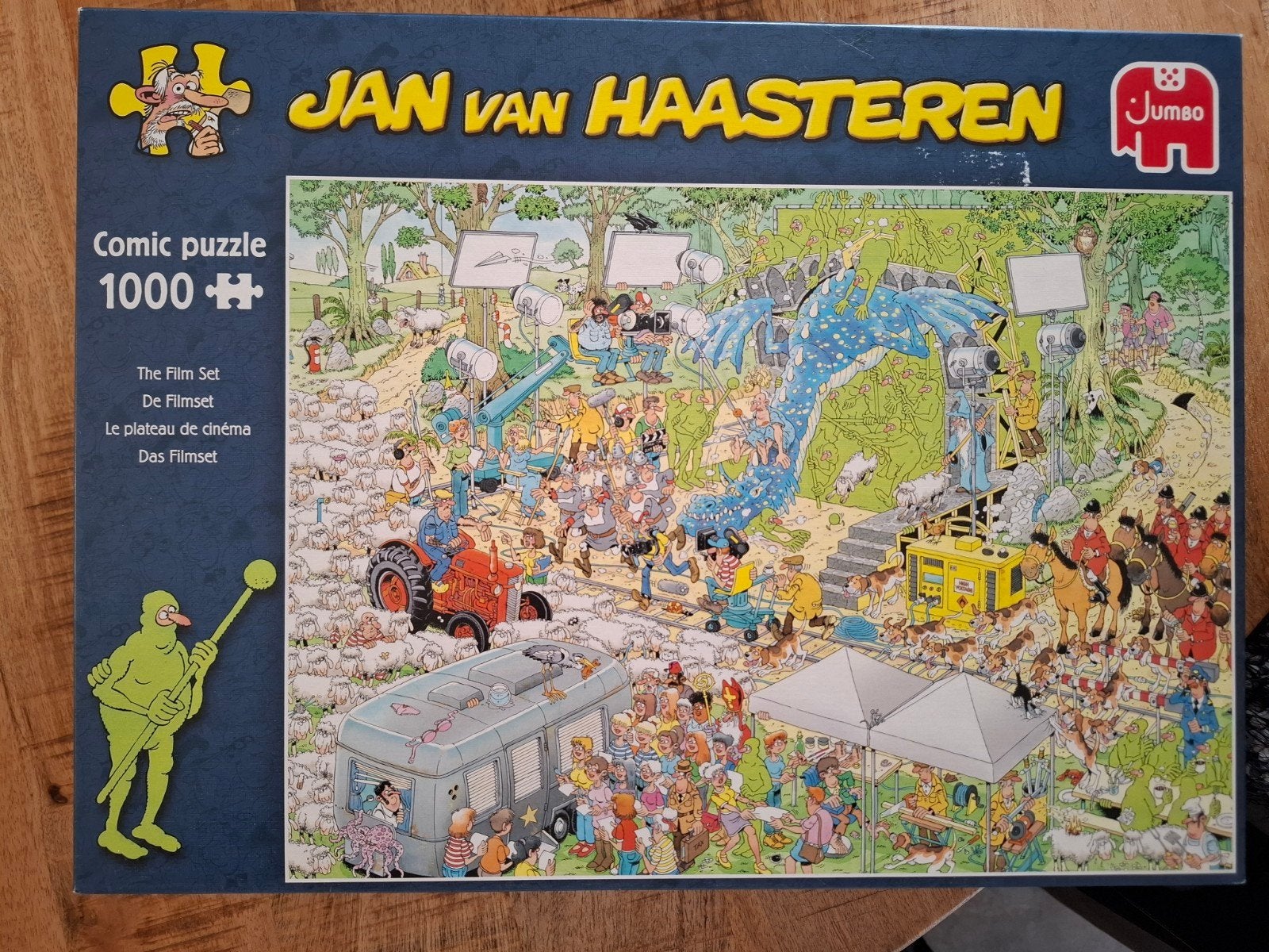 Jan van Haasteren The Filmset