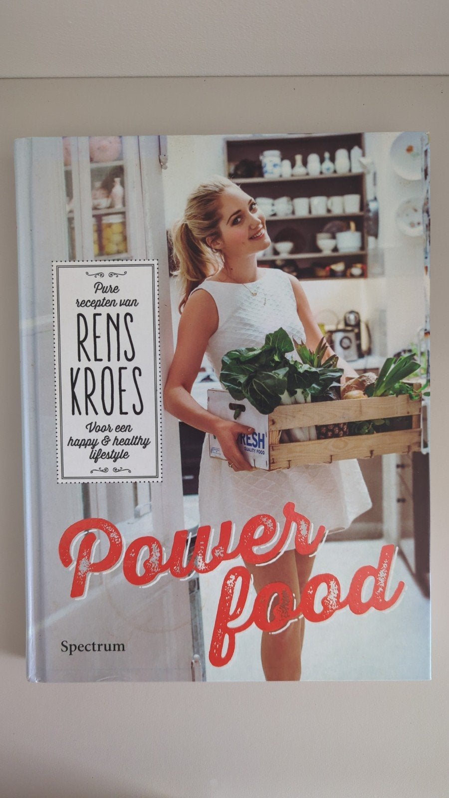 Powerfood - Pure recepten van Rens Kroes, Ophalen of Verzenden, Zo goed als nieuw, Dieet en Voeding, Rens Kroes
