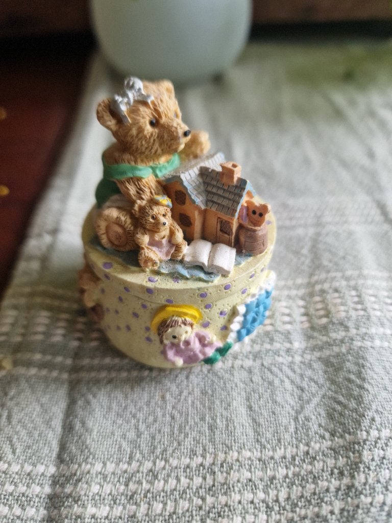 Cherishes Teddies stijl - opbergdoosje, Ophalen of Verzenden, Gebruikt, Overige typen