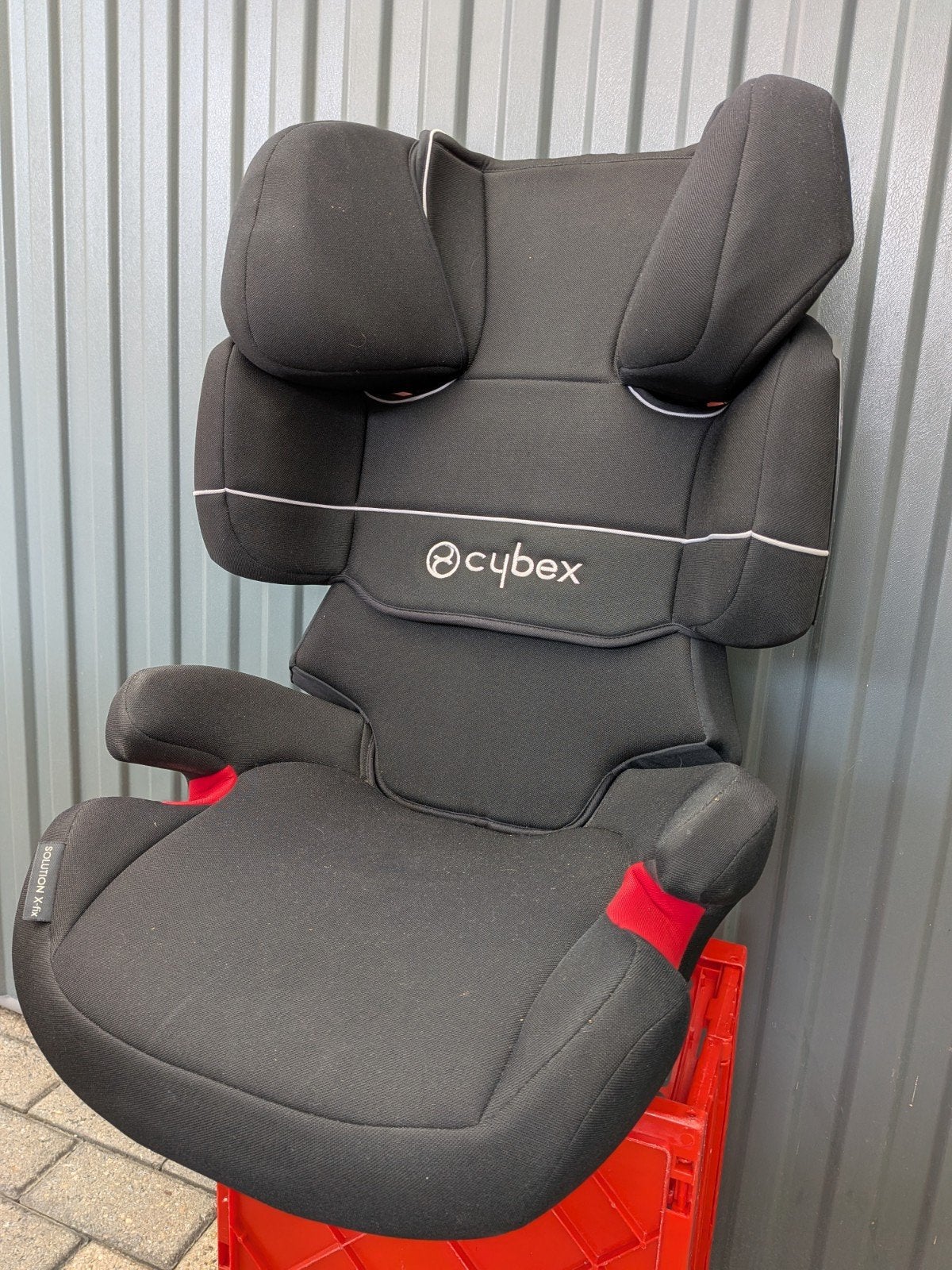 Cybex Solution X-fix autostoel Isofix, Autogordel of Isofix, Gebruikt, 15 t/m 36 kg, Verstelbare rugleuning