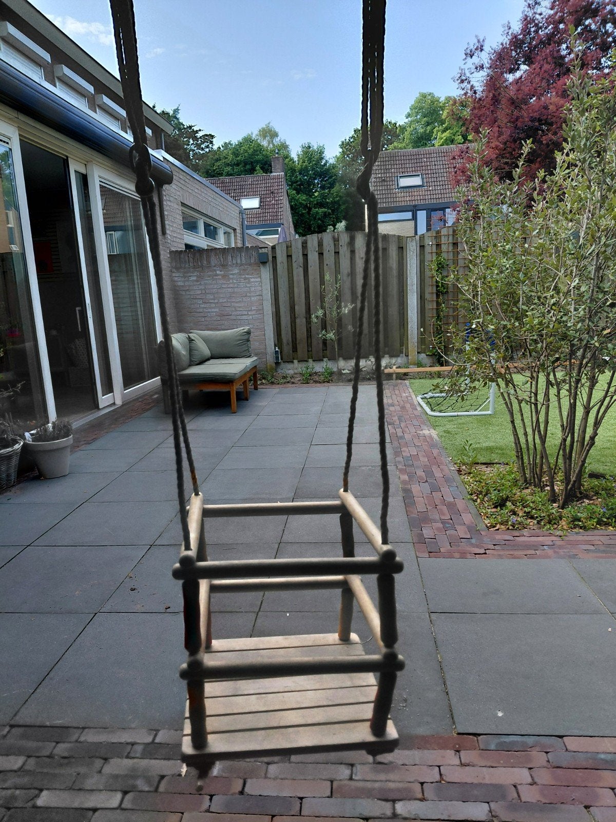 Peuter schommel tuin, Ophalen, Gebruikt, Schommel
