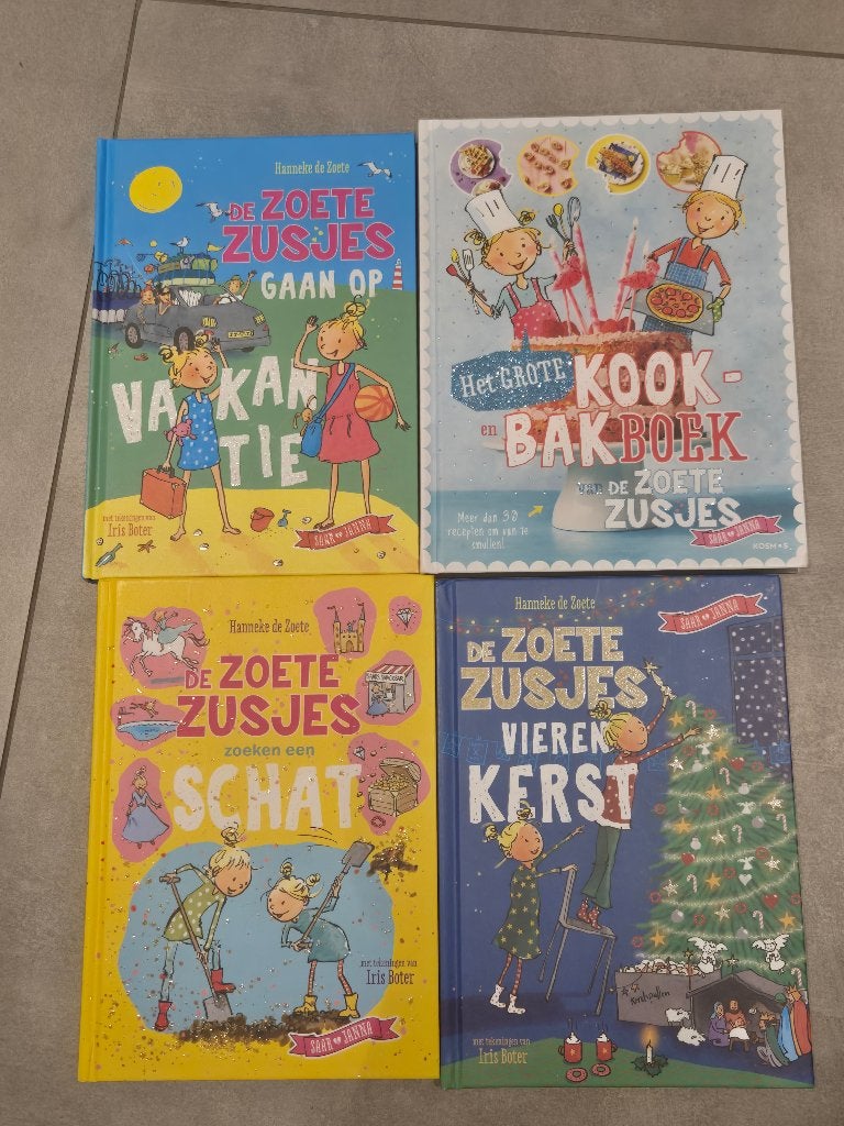 Boeken van de zoete zusjes, Ophalen, Zo goed als nieuw, Hanneke de Zoete, Sprookjes