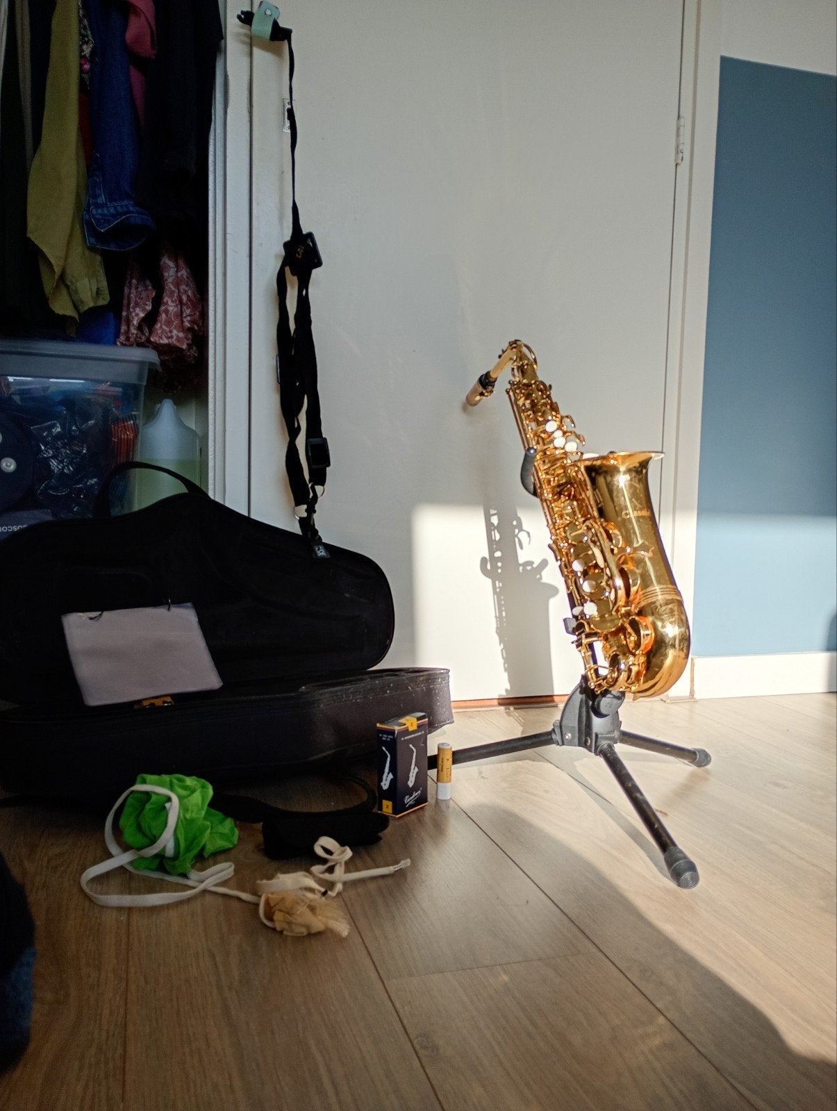 Trevor James Classic ALD saxofoon met koffer en standaard, Ophalen of Verzenden