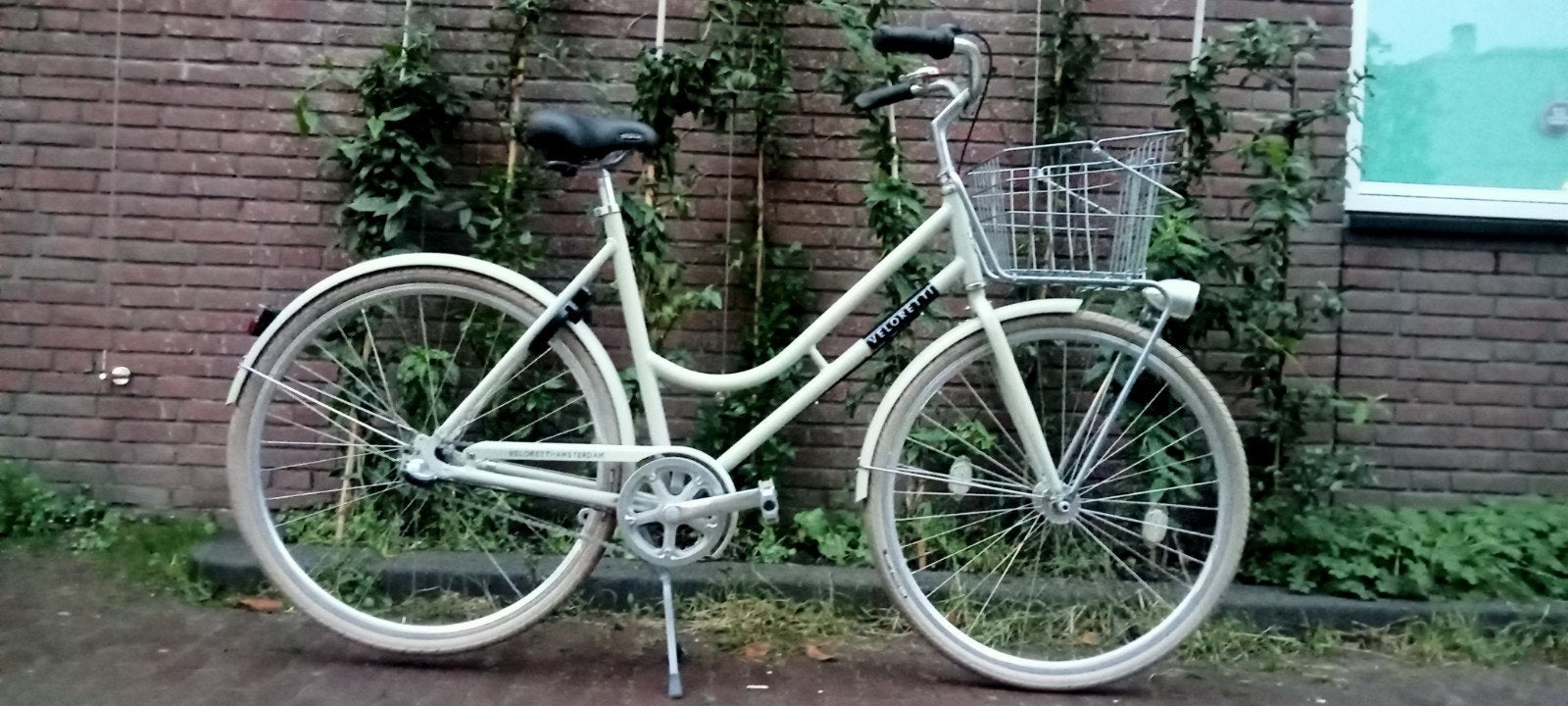 Veloretti Robyn Pebble Grey ZGAN, 56 cm of meer, Ophalen, Zo goed als nieuw, Versnellingen