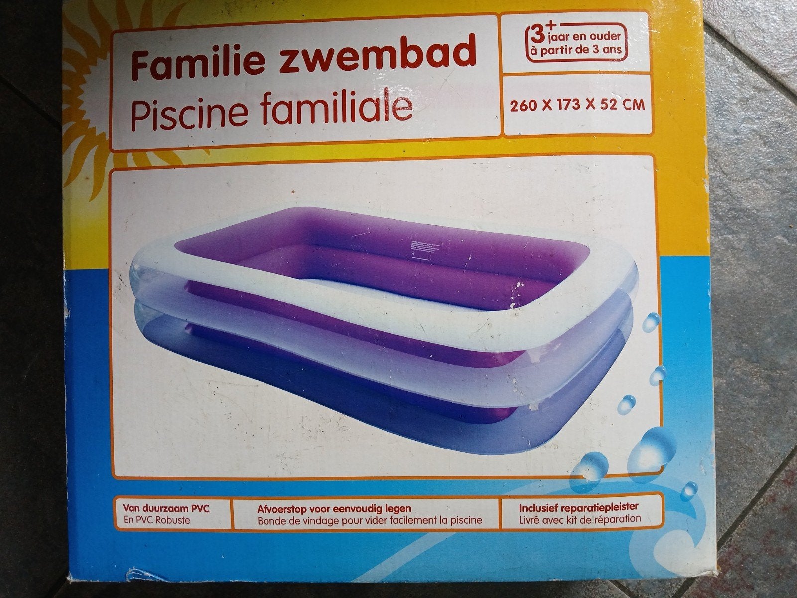 Nieuw familiezwembad, Ophalen, Nieuw