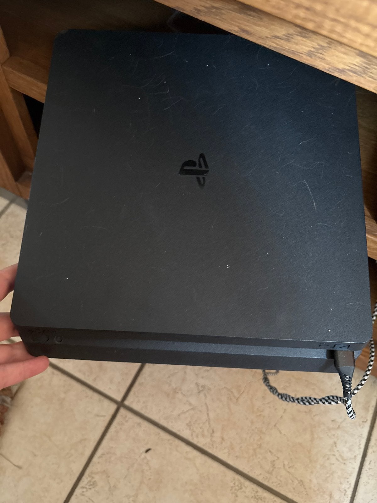 PlayStation 4 met controller en GX Trust headset, Ophalen, Met 1 controller, Slim, 500 GB
