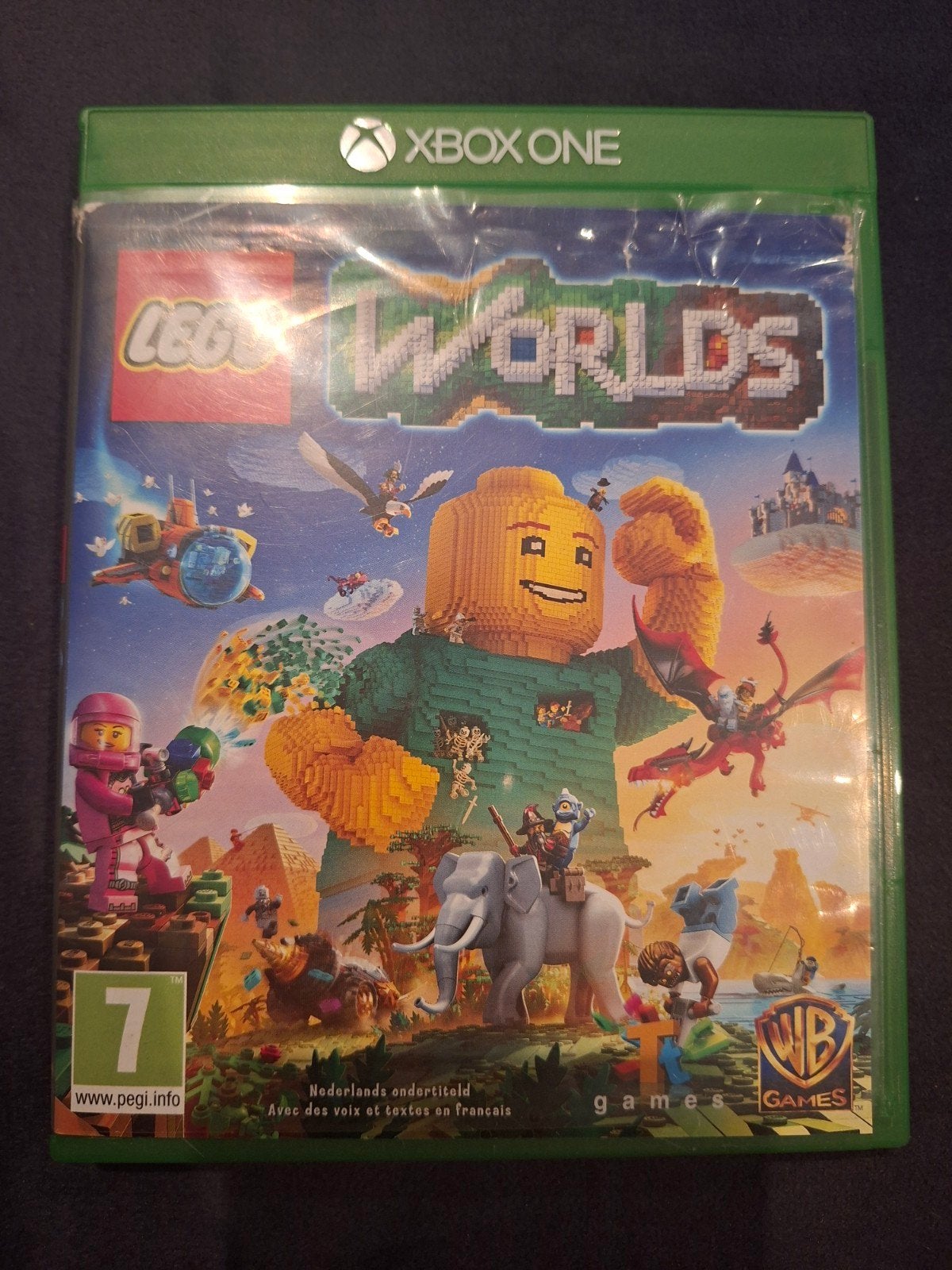 Lego Worlds Xbox One - Avontuurlijk bouwplezier, Avontuur en Actie, Gebruikt, 1 speler, Eén computer