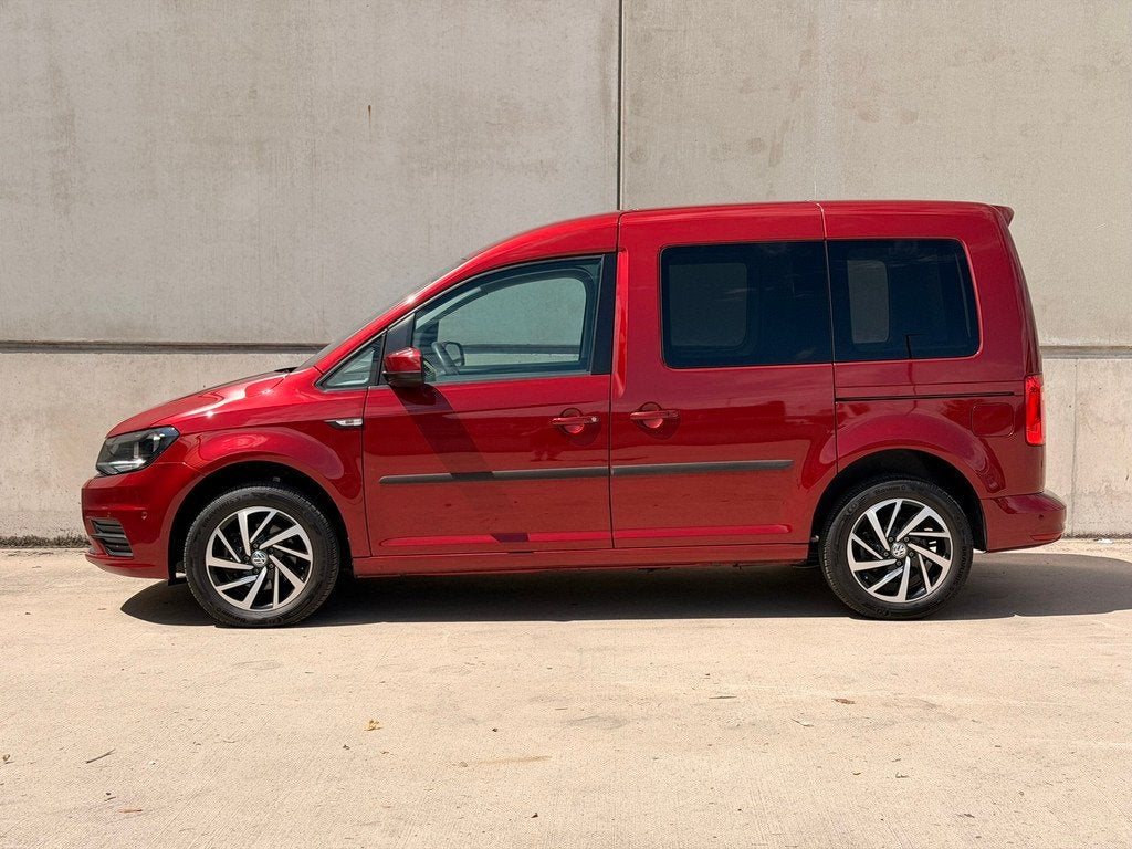 Volkswagen Caddy 1.2 TSI Trekh Standkachel CarPlay Clima Cru, Auto's, Volkswagen, Voorwielaandrijving, Stof, Gebruikt, 4 cilinders