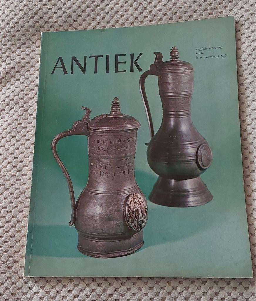 Nijmegen, koperen en tinnen kannen Nijmeegs gilden, Antiek en Kunst, Antiek | Tin, Ophalen of Verzenden